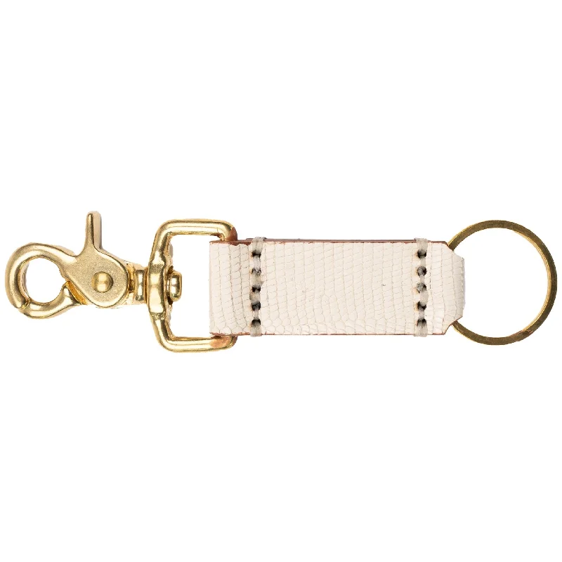 Keychain - Ivory Lizard