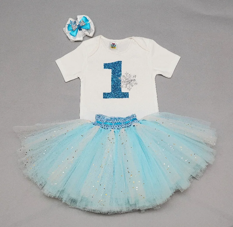 Pre-Order: One Snowflakes Tutu Outfit