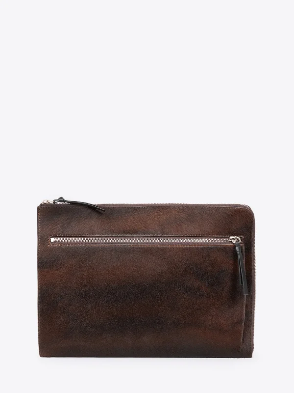 Fashionable Boots Leather laptop case