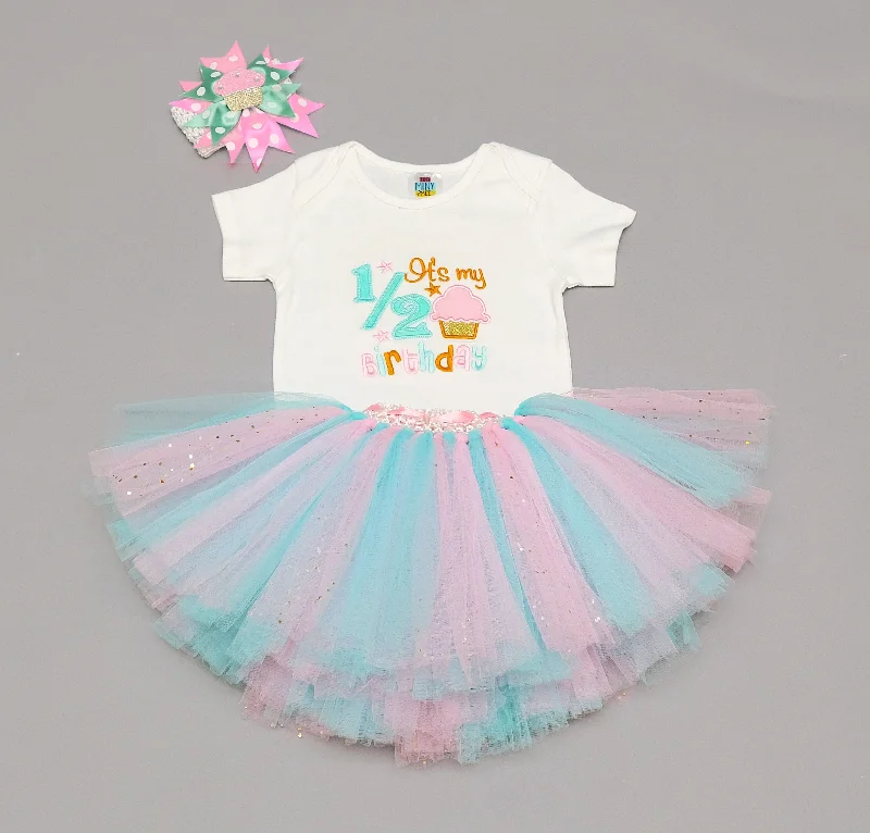 Pre-Order: Half Birthday Pastel Tutu Outfit