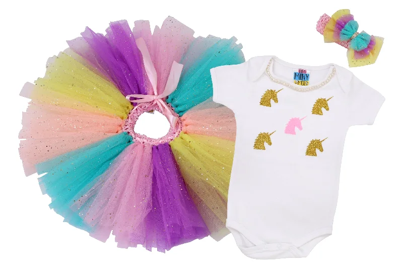 Pre-Order: Unicorn Colour Tutu Outfit