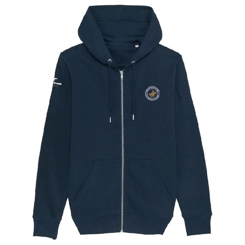 Relaxed Wear Ham Polo Zip Hoodie