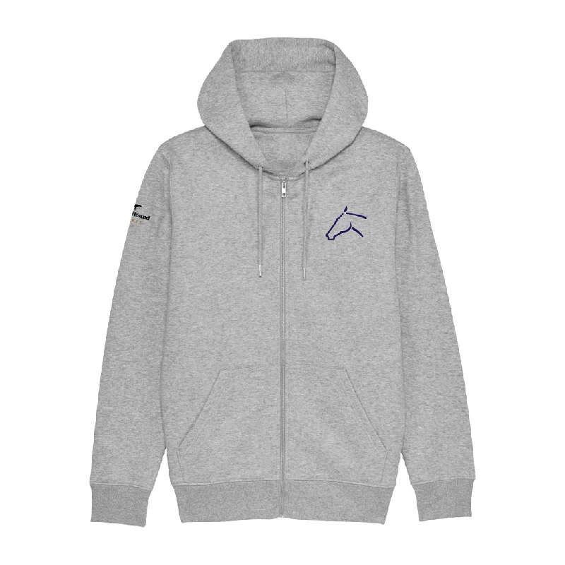 Easygoing Fashion AACCP Grey Zip Hoodie