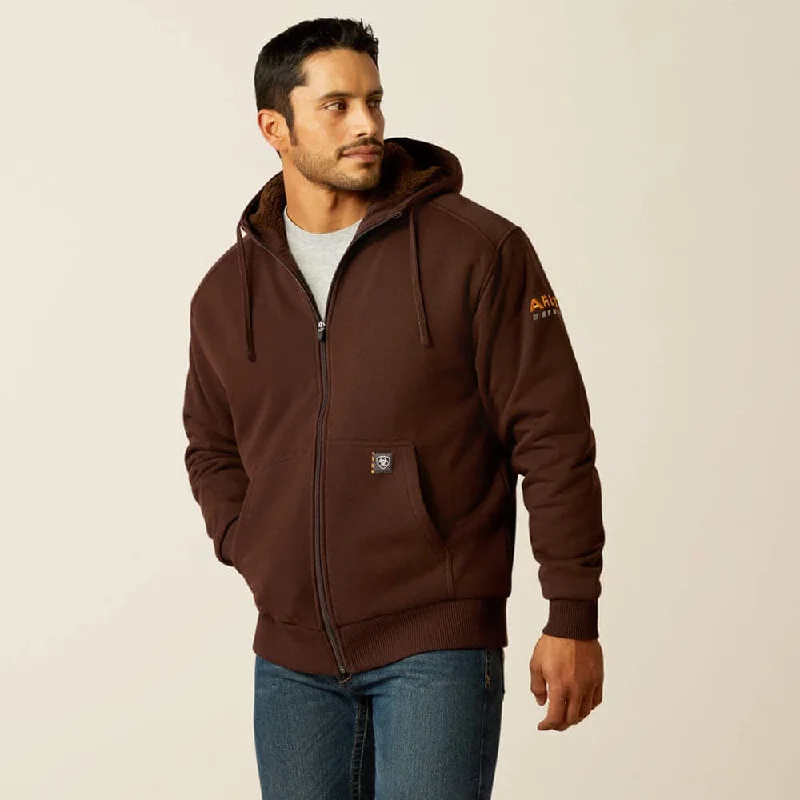 Ariat P30438 Rebar All-Weather Sherpa-Lined Full Zip Hoodie