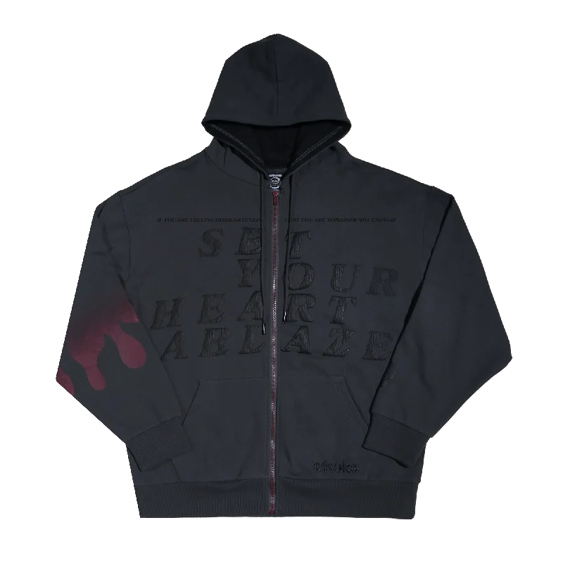 Kyojuro Rengoku Zip-Up Hoodie