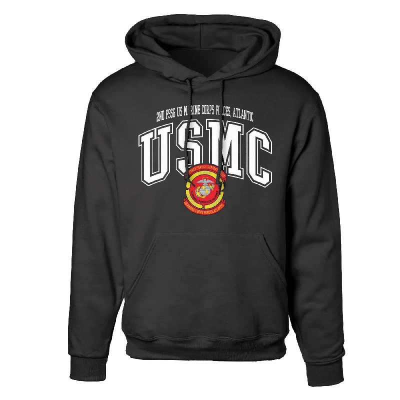 2nd FSSG US Marine Corps Arched Hoodie