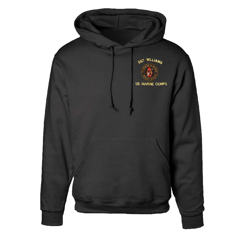 2nd Battalion 8th Marines Embroidered Hoodie