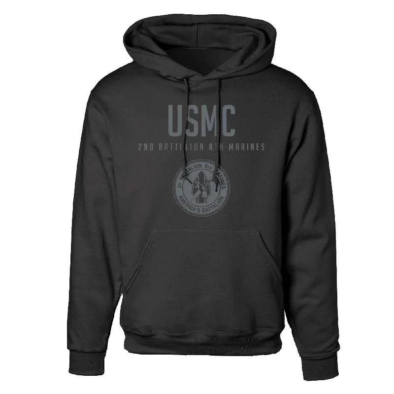 2nd Battalion 8th Marines Tonal Hoodie