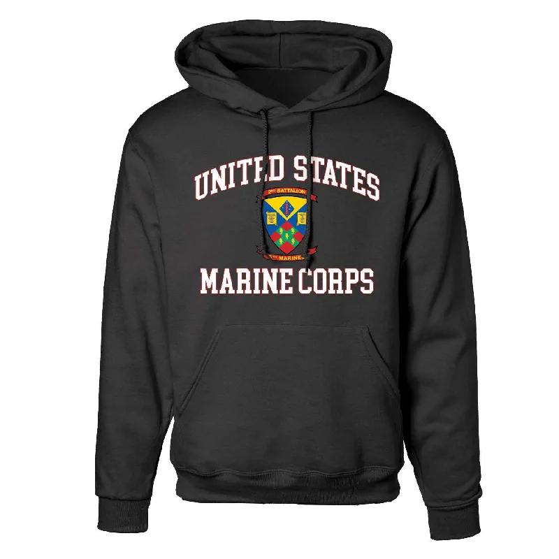 Comfortable Outfits 2nd Battalion 5th Marines USMC Hoodie