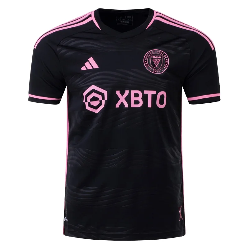 adidas Inter Miami Authentic Away Jersey 23/24 (Black/Pink)