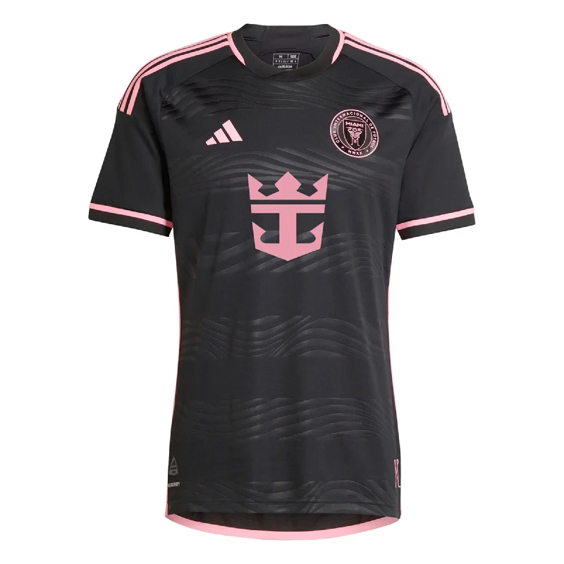 adidas Inter Miami Authentic Royal Caribbean Away Jersey 23/24 (Black/Bliss Pink)