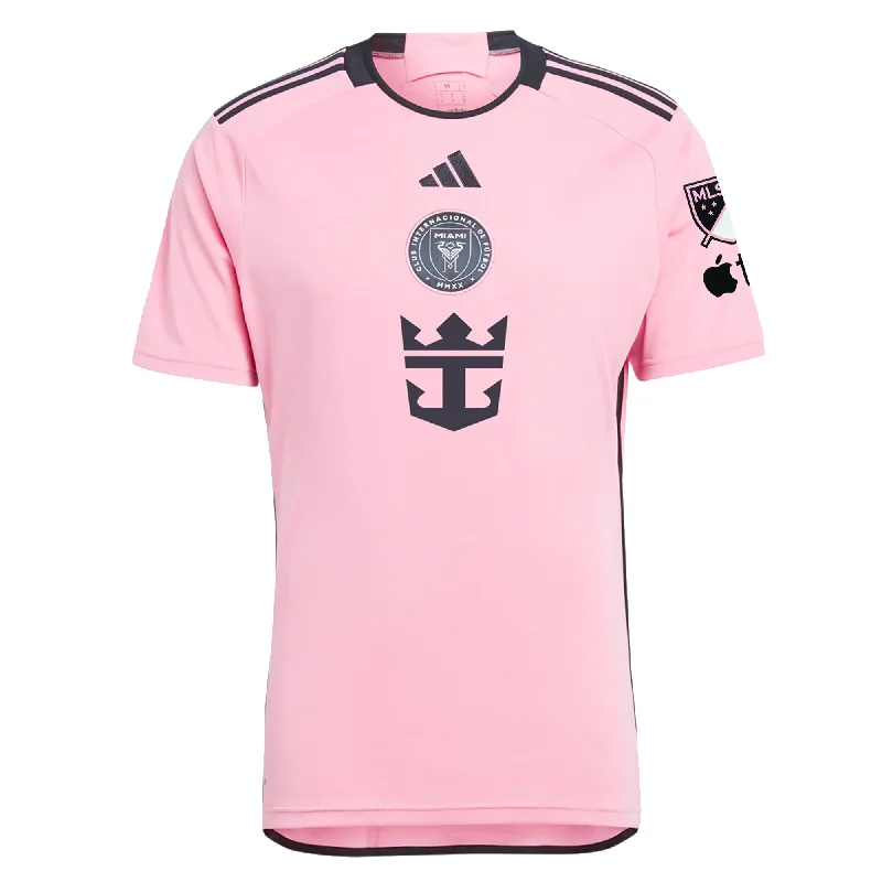 adidas Inter Miami Home Jersey w/ MLS + Apple TV Patches 24/25 (Easy Pink)