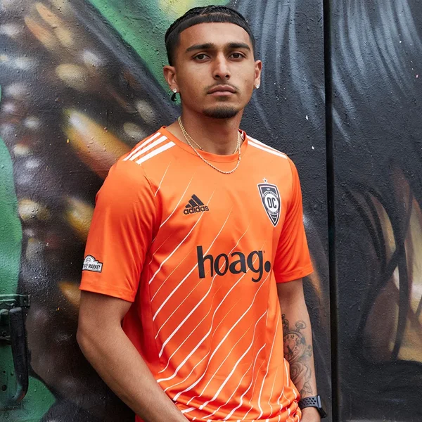 adidas Orange County Home Jersey 23/24 (Orange/White)