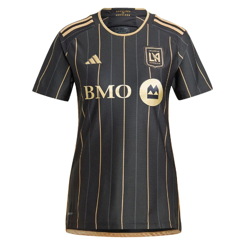 adidas Womens LAFC Home Jersey 24/25 (Black/Gold)