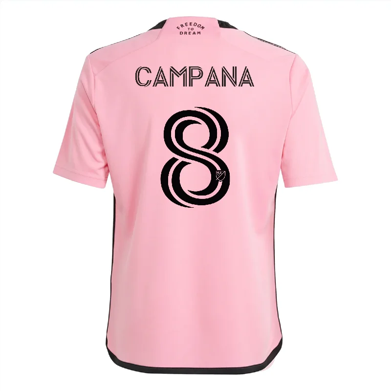 adidas Youth Inter Miami Leonardo Campana Home Jersey 24/25 (Easy Pink)