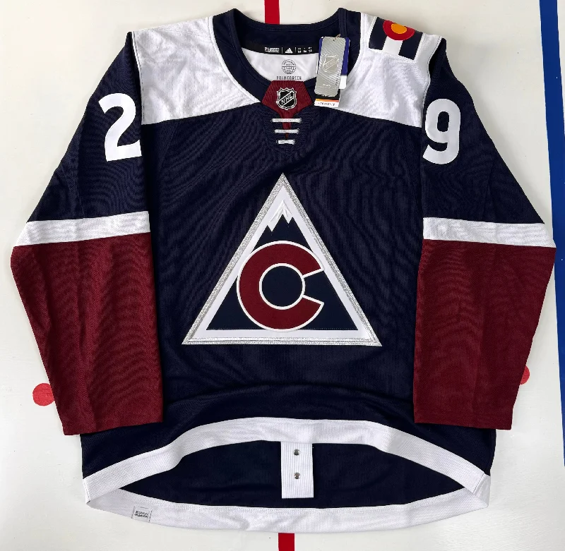 Colorado Avalanche 2022-2024 Nathan MacKinnon Alternate NHL Hockey Jersey (54/XL)