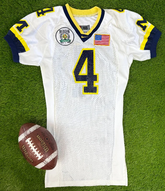 Michigan Wolverines Marquise Walker 2002 Citrus Bowl College Football Jersey (46/Large)