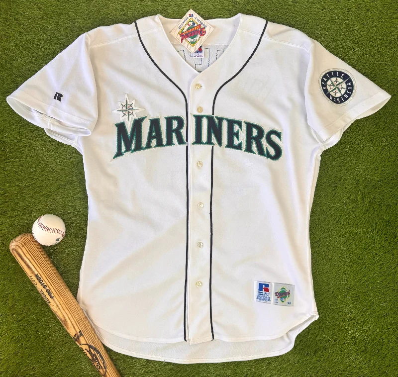 Seattle Mariners 1992-1999 Ken Griffey Jr. MLB Baseball Jersey (48/XL)