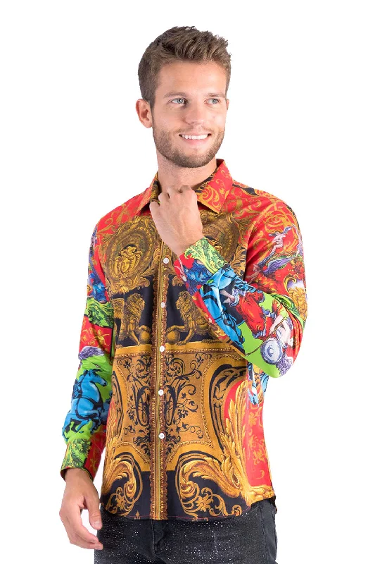 Mosaic Long Sleeve Shirt