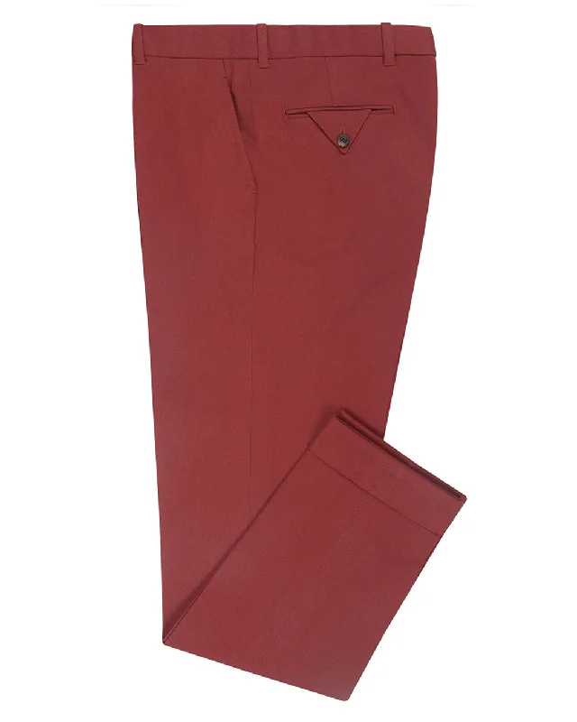 Brisbane Moss Maroon Twill