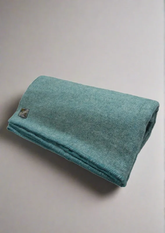 Kerry Woollen Mills Blankets Super-King Size | Atlantic Teal