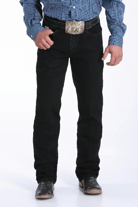 Men's Cinch Slim Fit Silver Label Jean #MB98034012BLK