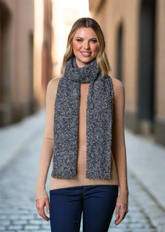 Mucros Cara Scarf | Black Speck