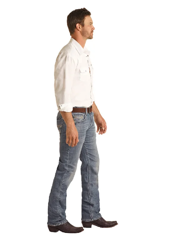 Men's Rock & Roll Cowboy Reflex Jean #RRMDSPRZSL