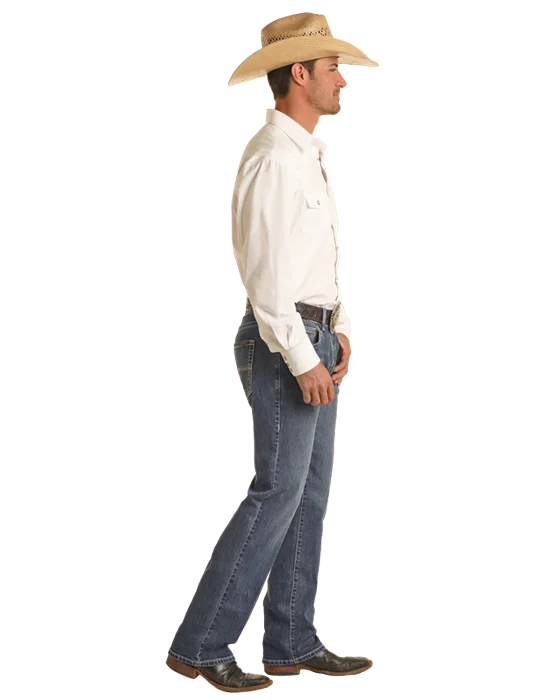High-neck Sweaters Men's Rock & Roll Cowboy Vintage 46' Slim Straight Jean #VM1RD03714