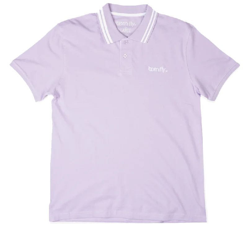 BORN FLY S/S POLO SHIRT ORCHID - 2306P4697