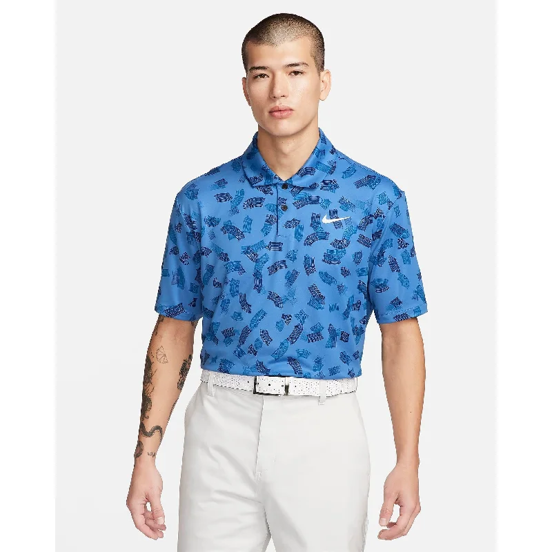 POLO NIKE DRI-FIT TOUR MICRO PRINT