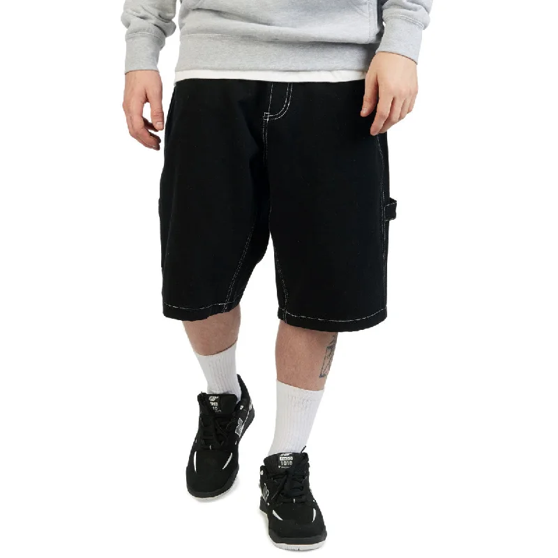 CCS Hammer Loop Canvas Shorts - Black/White