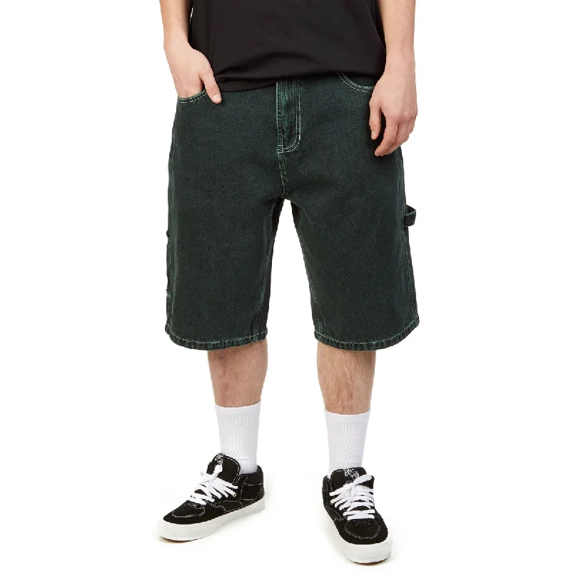 CCS Hammer Loop Jean Shorts - Acid Green