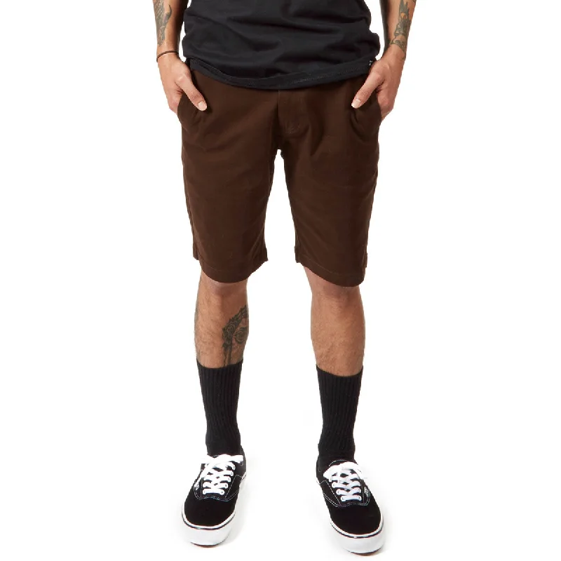 CCS Standard Plus Chino Shorts - Chocolate