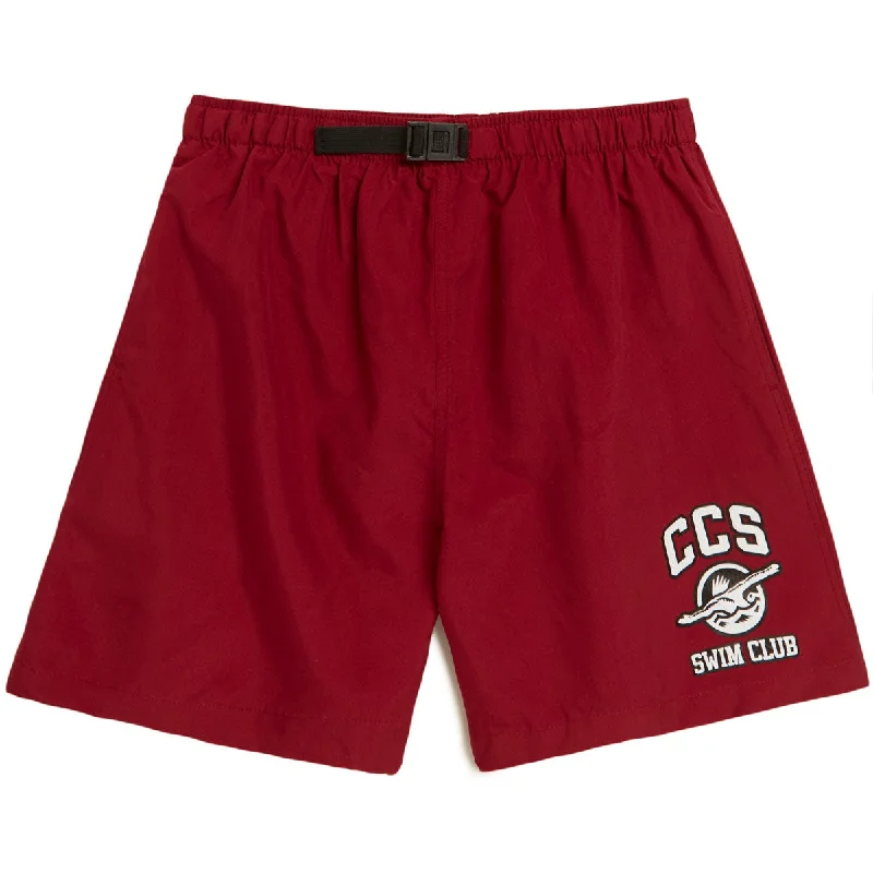 CCS Swim Club Hybrid Shorts - Maroon