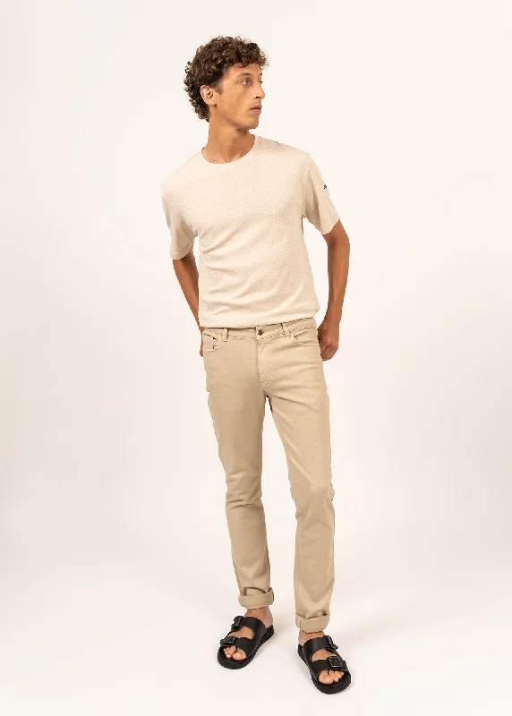 Sport-Inspired Gear Jasper knit jeans - comfort fit, in blended cotton (PLAGE)