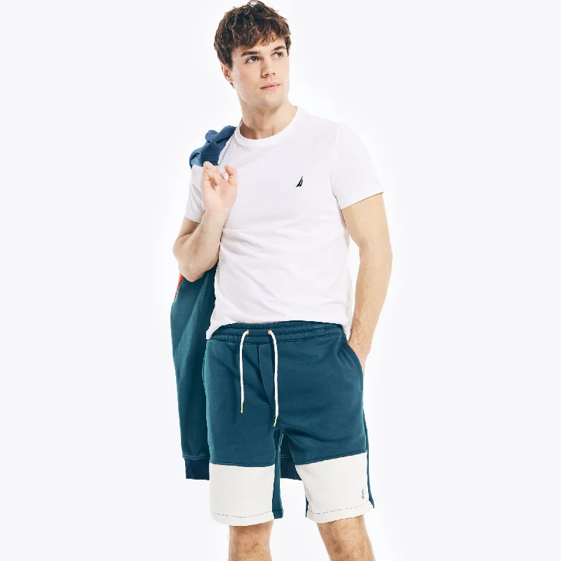 Nautica Mens Colorblock Knit Shorts