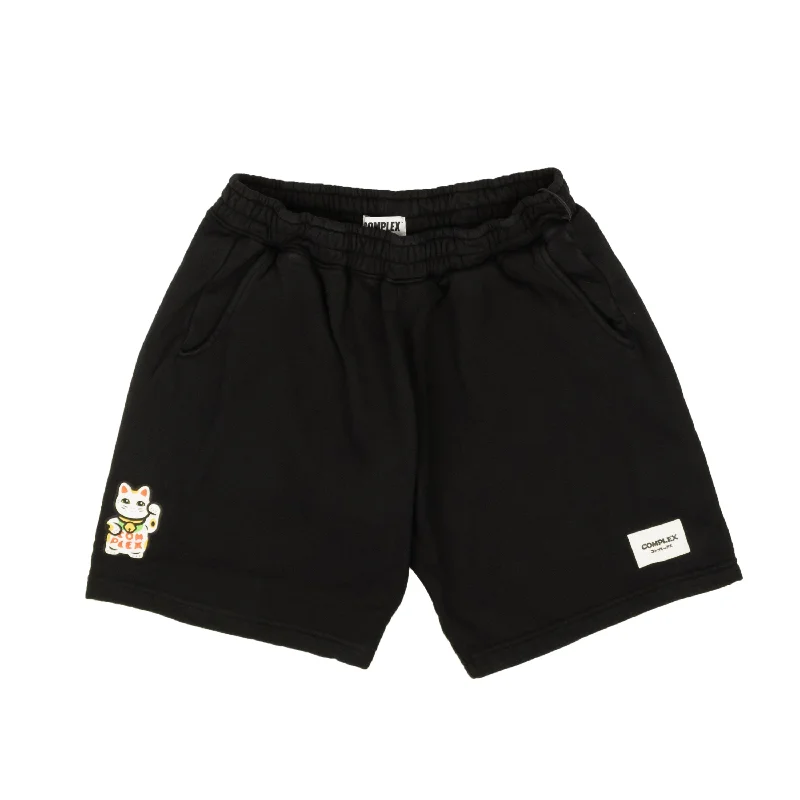 x Nigo 20 YR Black Cotton Sweat Shorts